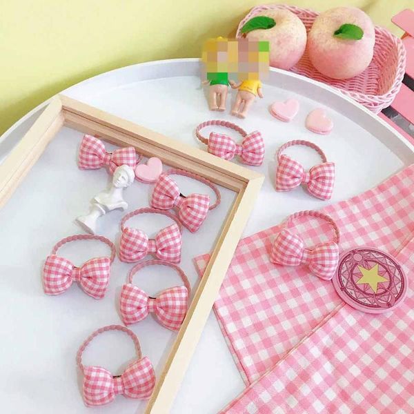 hair accessories novelty small mini baby elastic rubber band head rope lovely pink grid ribbow bow tie for girls headwear decor, Slivery;white
hair accessories novelty small mini baby elastic rubber band head rope lovely pink grid ribbow bow tie for girls headwear decor, Slivery;white