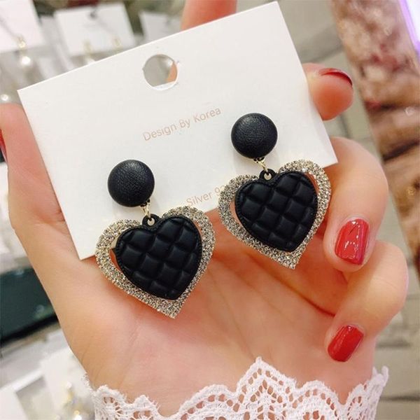 dangle & chandelier fashion temperament high-sense zircon heart drop earrings for women girl party jewelry gift wholesale cs680, Silver
dangle & chandelier fashion temperament high-sense zircon heart drop earrings for women girl party jewelry gift wholesale cs680, Silver