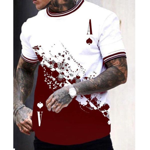 men's t-shirts t-shirt imprimé 3d pour homme, haut ample et surdimensionné, mode été, poker, streetwear, décontracté, White;black
men's t-shirts t-shirt imprimé 3d pour homme, haut ample et surdimensionné, mode été, poker, streetwear, décontracté, White;black