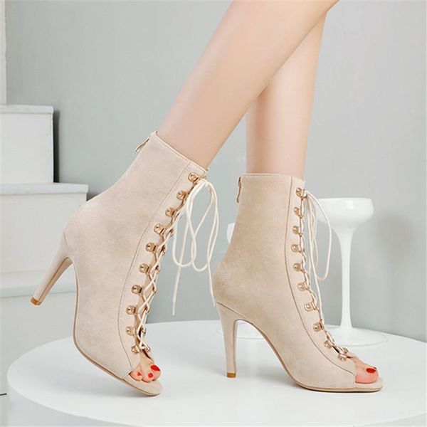 fashion black summer sandals lace up cross-tied peep toe high heel ankle strap net surface hollow out
fashion black summer sandals lace up cross-tied peep toe high heel ankle strap net surface hollow out