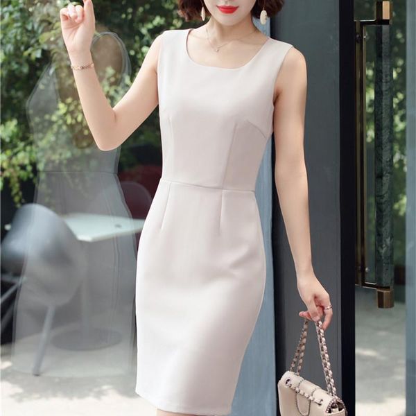 casual dresses office lady uniform business work ol formal dress women sleeveless fashion green beige spring summer suits female 2021, Black;gray
casual dresses office lady uniform business work ol formal dress women sleeveless fashion green beige spring summer suits female 2021, Black;gray