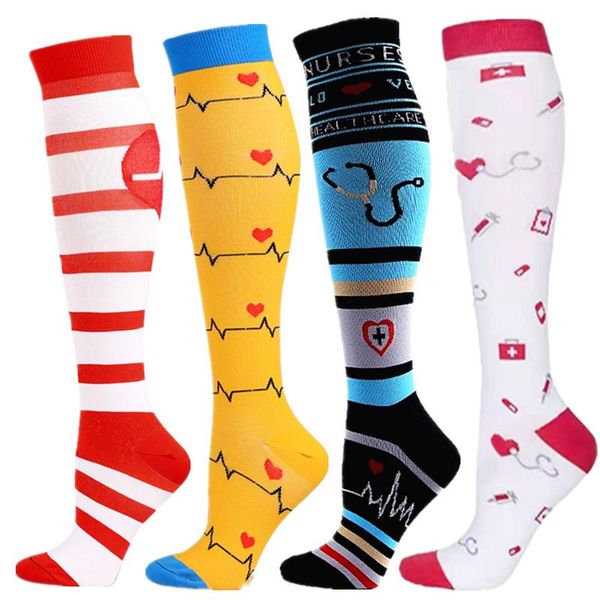 men's socks running men women compression stockings pattern sock fit for edema diabetes varicose veins cycling, Black
men's socks running men women compression stockings pattern sock fit for edema diabetes varicose veins cycling, Black