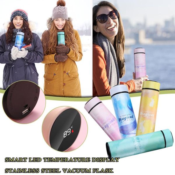 water bottle four color drinking cups stainless steel vacuum flask smart kettle lcd screen display temperature outdoor home unisex
water bottle four color drinking cups stainless steel vacuum flask smart kettle lcd screen display temperature outdoor home unisex