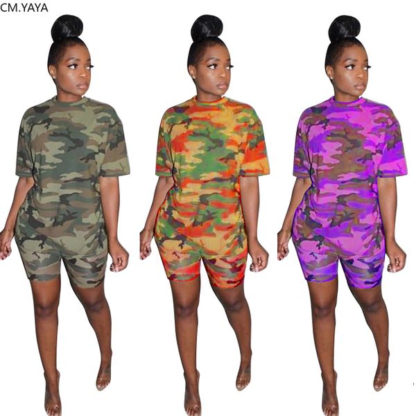 2021 camouflage print women two pieces sets summer trasuits tee + shorts leggings suit sporty fitness night outfits 2 pcsb, White
2021 camouflage print women two pieces sets summer trasuits tee + shorts leggings suit sporty fitness night outfits 2 pcsb, White