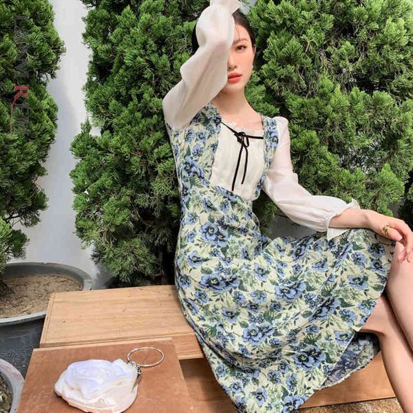 spring summer long-sleeved slim vintage floral pattern long length blue dress for women 2a3174 210507, Black;gray
spring summer long-sleeved slim vintage floral pattern long length blue dress for women 2a3174 210507, Black;gray