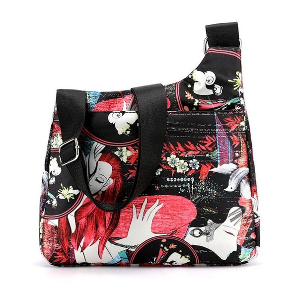 evening bags women printed nylon shoulder crossbody bag multi zipper messenger satchel tote purse 50ld
evening bags women printed nylon shoulder crossbody bag multi zipper messenger satchel tote purse 50ld