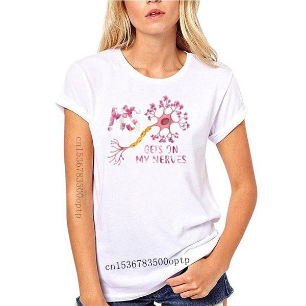 women's t-shirt shirts for women ms multiple sclerosis gets on my nerves tshirts cotton o-neck men, White
women's t-shirt shirts for women ms multiple sclerosis gets on my nerves tshirts cotton o-neck men, White