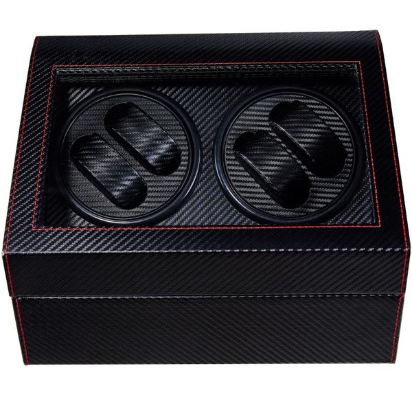 watch boxes & cases black stripe automatic winder box pu leather winding collection display double head silent motor watchwinder, Black;blue
watch boxes & cases black stripe automatic winder box pu leather winding collection display double head silent motor watchwinder, Black;blue