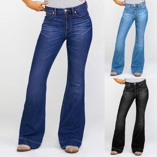 women's jeans flare pants denim high waist stripe pockets zipper casual colored skinny ladies trousers street wide leg, Blue
women's jeans flare pants denim high waist stripe pockets zipper casual colored skinny ladies trousers street wide leg, Blue