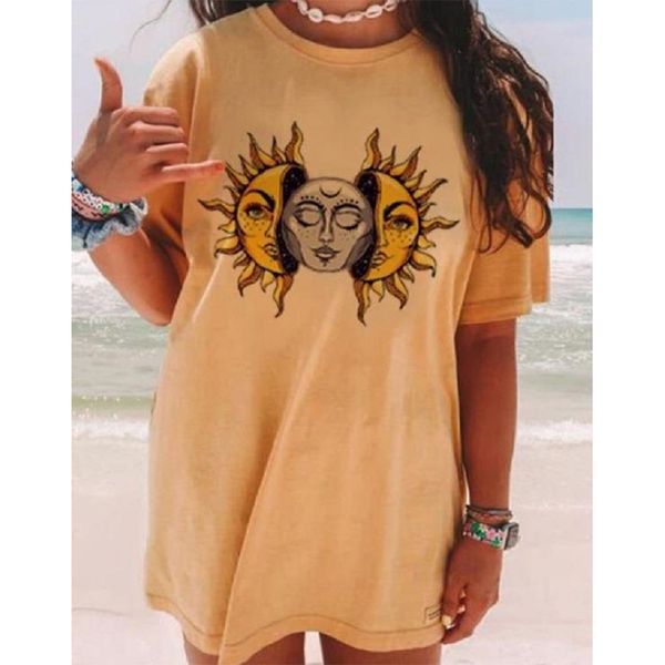 tee yellow sun face graphic printing women large shirts streetwear short tshirts summer clothes, White
tee yellow sun face graphic printing women large shirts streetwear short tshirts summer clothes, White