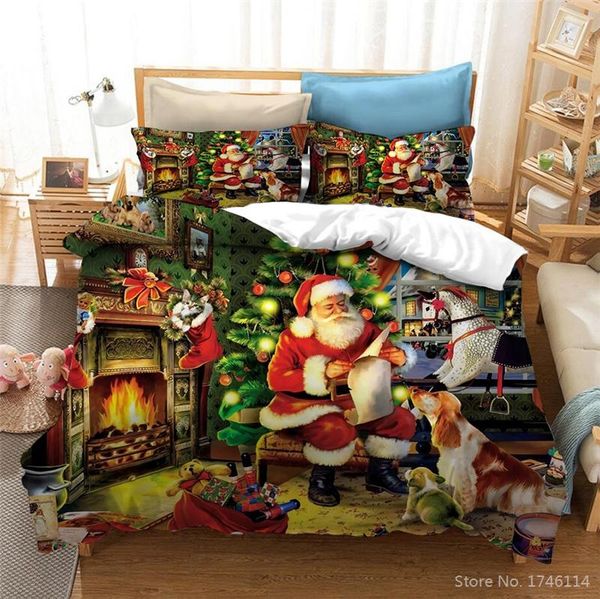 bedding sets 3d printed christmas set santa claus gift duvet cover quilt pillowcase home textile twin full king size
bedding sets 3d printed christmas set santa claus gift duvet cover quilt pillowcase home textile twin full king size