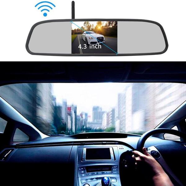 rearview mirror dvr 4.3-inch 2.4g rear view + reversing camera wireless car automobile accessories other interior
rearview mirror dvr 4.3-inch 2.4g rear view + reversing camera wireless car automobile accessories other interior