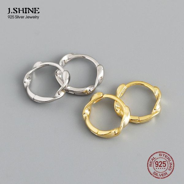 hoop & huggie jshine 925 sterling silver gold irregular piercing hoops huggies women luxury smooth twist ear buckle fine jewelry rock punk, Golden;silver
hoop & huggie jshine 925 sterling silver gold irregular piercing hoops huggies women luxury smooth twist ear buckle fine jewelry rock punk, Golden;silver