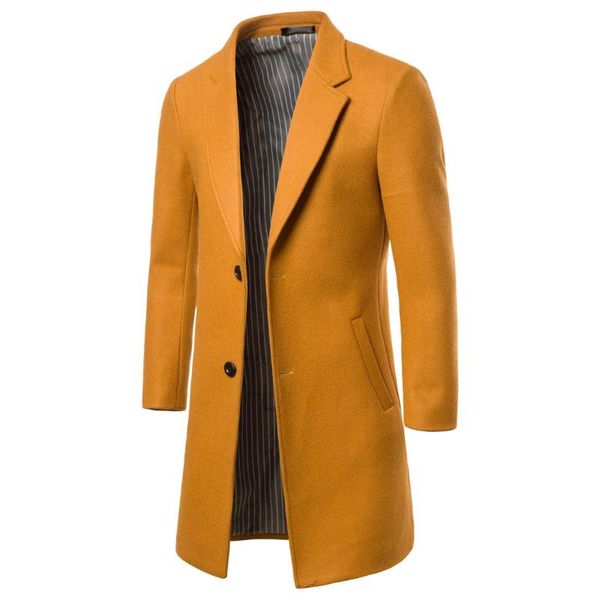 men's wool & blends 2021 autumn and winter korean style slim fashion woolen coat casual windbreaker japanese minimalist m-6xl, Black
men's wool & blends 2021 autumn and winter korean style slim fashion woolen coat casual windbreaker japanese minimalist m-6xl, Black