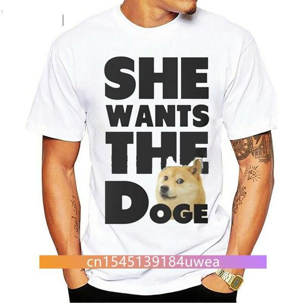 men's t-shirts funny design tees shirt she wants the doge dog man pre cotton men short sleeve t fun shirts male, White;black
men's t-shirts funny design tees shirt she wants the doge dog man pre cotton men short sleeve t fun shirts male, White;black