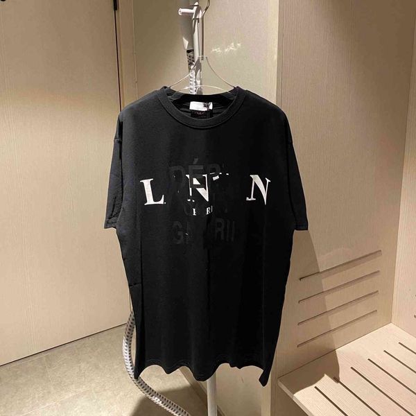 luxury design high edition langfan gallery dept co overlapped black and white splash letter short sleeve t-shirt
luxury design high edition langfan gallery dept co overlapped black and white splash letter short sleeve t-shirt