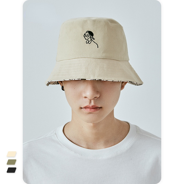 inf accessories | popular logo street personality comic portrait embroidery fisherman cap basin of reversible hat cap, Blue;gray
inf accessories | popular logo street personality comic portrait embroidery fisherman cap basin of reversible hat cap, Blue;gray
