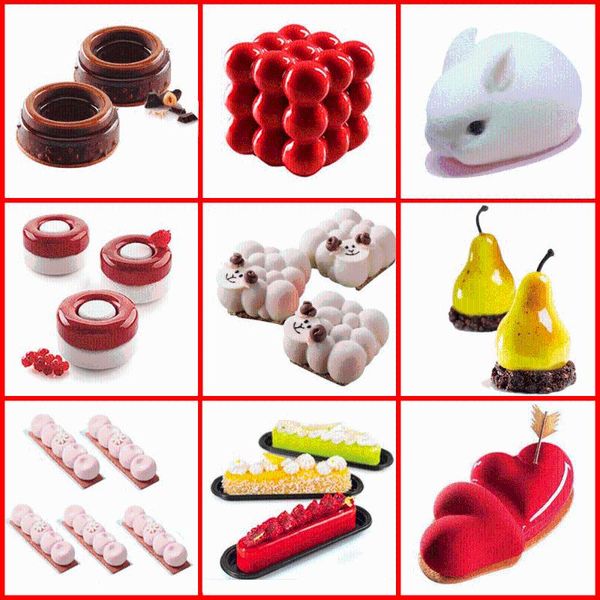 baking moulds silikolove cake decorating silicone mold silicon tools for cakes mousse 3d tray pan
baking moulds silikolove cake decorating silicone mold silicon tools for cakes mousse 3d tray pan