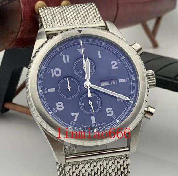 blue dial quartz battery satch mens watches legible arabic numerals markers mesh strap day date business watch wristwatches, Slivery;brown
blue dial quartz battery satch mens watches legible arabic numerals markers mesh strap day date business watch wristwatches, Slivery;brown