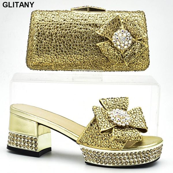 dress shoes latest design african wedding and bag set decorated with rhinestone italian ladies bags to match for party, Black
dress shoes latest design african wedding and bag set decorated with rhinestone italian ladies bags to match for party, Black