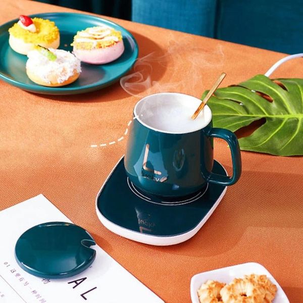 mugs green ceramics mug gift coffee cup with lid & spoon bar drinkware office automatic water heater mat heating set
mugs green ceramics mug gift coffee cup with lid & spoon bar drinkware office automatic water heater mat heating set