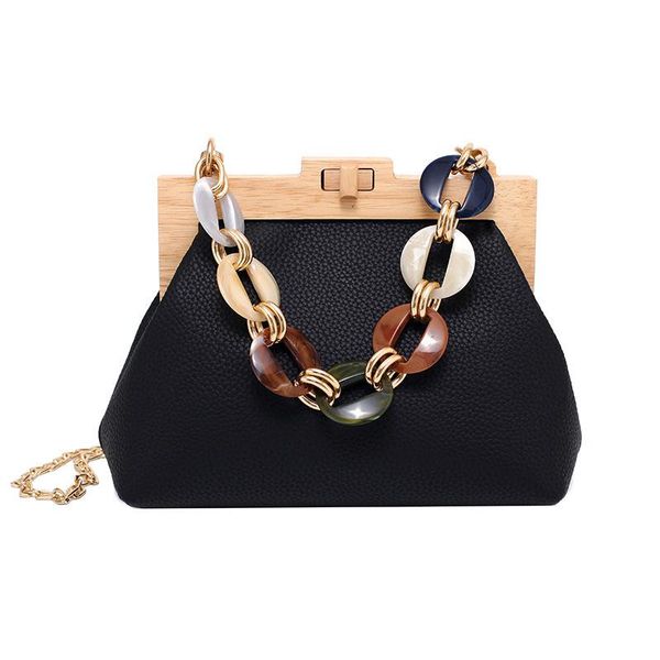 evening bags wooden gold clip handbag 2021 designer personality wood messenger bag color disc chain women's shoulder
evening bags wooden gold clip handbag 2021 designer personality wood messenger bag color disc chain women's shoulder