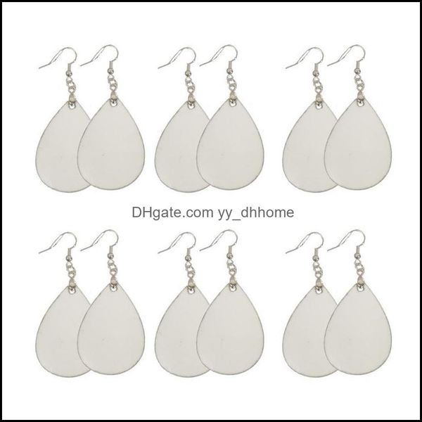 dangle & chandelier earrings jewelry 6 pairs handmade wooden sublimation blanks earring mdf printing for women making 06n drop delivery 2021, Silver
dangle & chandelier earrings jewelry 6 pairs handmade wooden sublimation blanks earring mdf printing for women making 06n drop delivery 2021, Silver