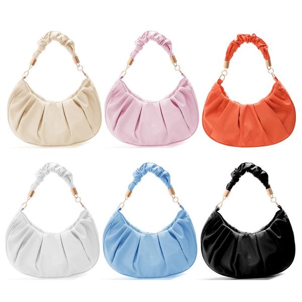 evening bags fashion women nylon shoulder female solid color underarm small pleated design magnetic buckle subaxillary
evening bags fashion women nylon shoulder female solid color underarm small pleated design magnetic buckle subaxillary