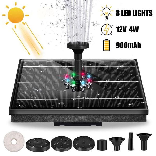 garden decorations upgraded led colorful lights solar pump waterproof durable water fountain with 8 for pond swimming pool decoration
garden decorations upgraded led colorful lights solar pump waterproof durable water fountain with 8 for pond swimming pool decoration