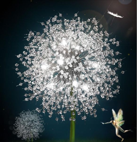 pendant lamps dandelion crystal chandelier light led hanging lamp cristal lighting for living dining room decoration
pendant lamps dandelion crystal chandelier light led hanging lamp cristal lighting for living dining room decoration