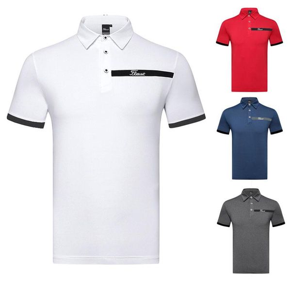 men's polos 2021 golf clothing outdoor sports casual wear fashion trend quick drying short sleeve t-shirt, White;black
men's polos 2021 golf clothing outdoor sports casual wear fashion trend quick drying short sleeve t-shirt, White;black