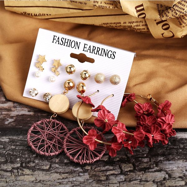 kimter fashion tassel dangle earrings set for women girls pearl leopard earring bohemian acrylic hoop stud gift dhl c46fz, Silver
kimter fashion tassel dangle earrings set for women girls pearl leopard earring bohemian acrylic hoop stud gift dhl c46fz, Silver