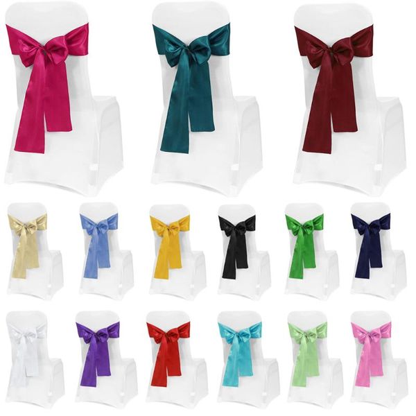 chair covers 10/50pcs sashes bows ties satin fabric knot for banquet wedding party decoration
chair covers 10/50pcs sashes bows ties satin fabric knot for banquet wedding party decoration