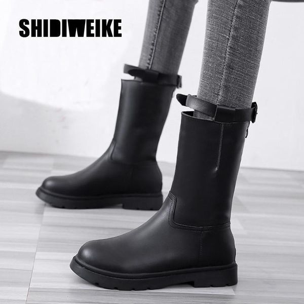 boots -selling buckle women winter fashion shoes plus plush warm snow mid-calf va0771, Black
boots -selling buckle women winter fashion shoes plus plush warm snow mid-calf va0771, Black