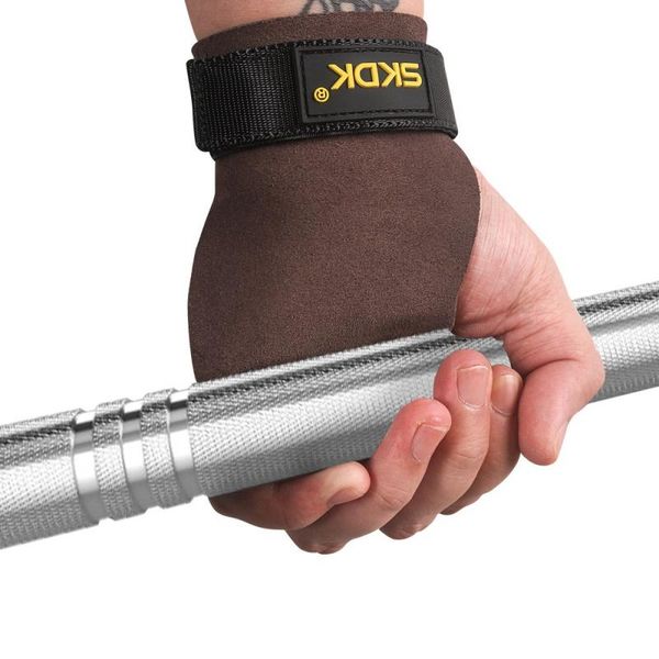 wrist support anti-skid deadlifts workout fitness gloves palm gymnastics protection 1 pair of weight lifting hand grips cowhide leather, Black;red
wrist support anti-skid deadlifts workout fitness gloves palm gymnastics protection 1 pair of weight lifting hand grips cowhide leather, Black;red