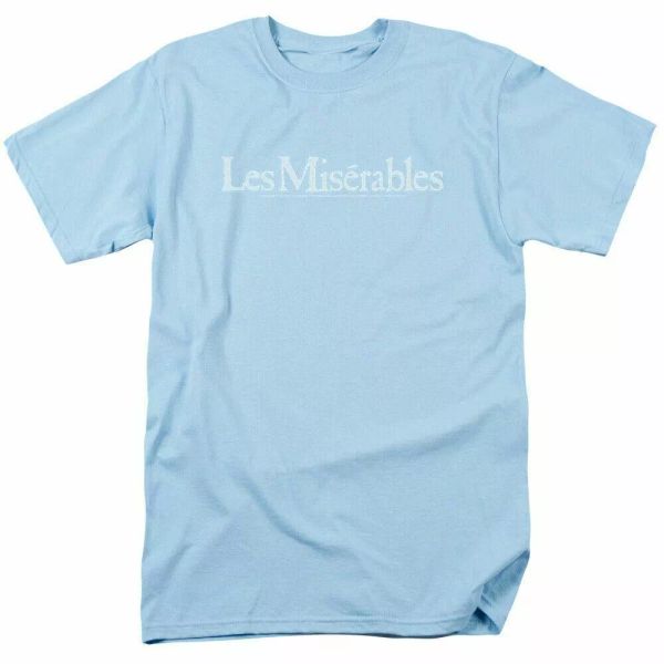 les miserables rubbed logo t shirt mens licensed movie tee cosette light blue, White;black
les miserables rubbed logo t shirt mens licensed movie tee cosette light blue, White;black