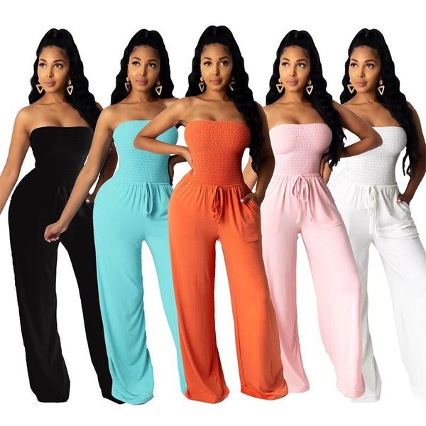 women's jumpsuit bodycon playsuit high waist solid color loose ladies long romper jumpsuits & rompers, Black;white
women's jumpsuit bodycon playsuit high waist solid color loose ladies long romper jumpsuits & rompers, Black;white