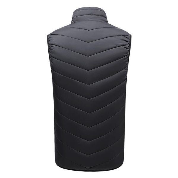 men's vests heating vest double control 11 zone intelligent and women's warm cotton electric clothes, Black;white
men's vests heating vest double control 11 zone intelligent and women's warm cotton electric clothes, Black;white