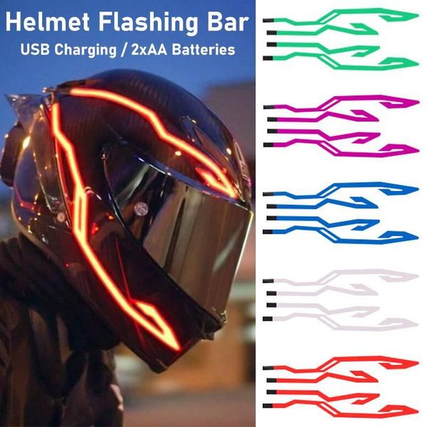 motorcycle helmets 4-in-1 helmet led luminous sticker night riding cold light signal flashing strip universal usb charger
motorcycle helmets 4-in-1 helmet led luminous sticker night riding cold light signal flashing strip universal usb charger