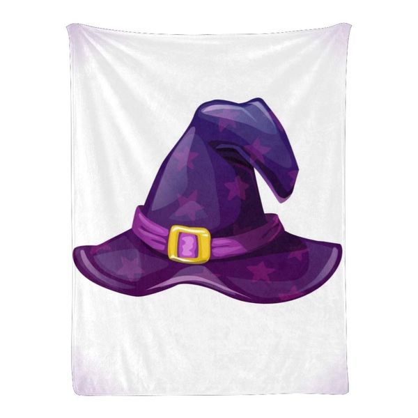 Custom Blanket Fleece Super Soft Throw Blanket for Sofa Bed Gift Cartoon Witch Hat (30X40inch)
Custom Blanket Fleece Super Soft Throw Blanket for Sofa Bed Gift Cartoon Witch Hat (30X40inch)