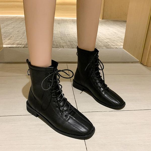 boots black pu leather ankle women autumn winter round toe lace up shoes woman fashion motorcycle platform botas plus size
boots black pu leather ankle women autumn winter round toe lace up shoes woman fashion motorcycle platform botas plus size