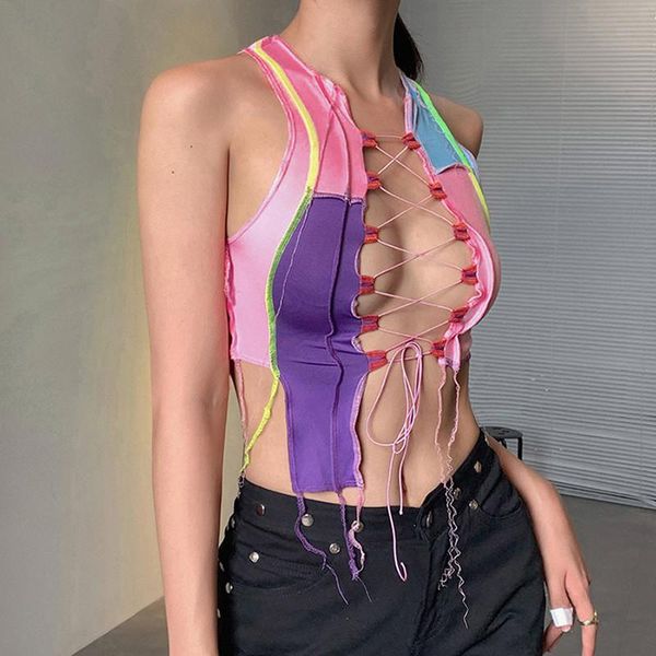 women's tanks & camis camisole 2021 hollow out exposed navel women ribbed knitting crop clubwaer party wear colorful tank band, White
women's tanks & camis camisole 2021 hollow out exposed navel women ribbed knitting crop clubwaer party wear colorful tank band, White
