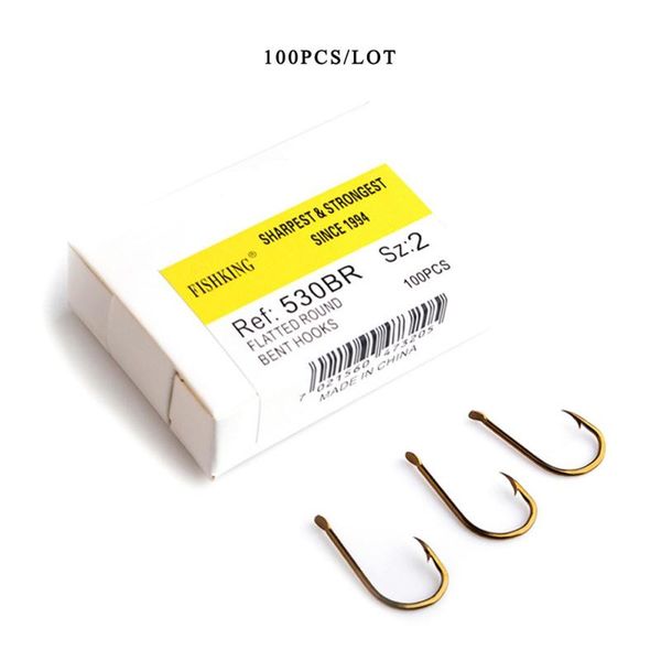 100pcs/box flatted fishing hook high carbon steel anti-rust barbed for soft lure baits tackle hooks
100pcs/box flatted fishing hook high carbon steel anti-rust barbed for soft lure baits tackle hooks