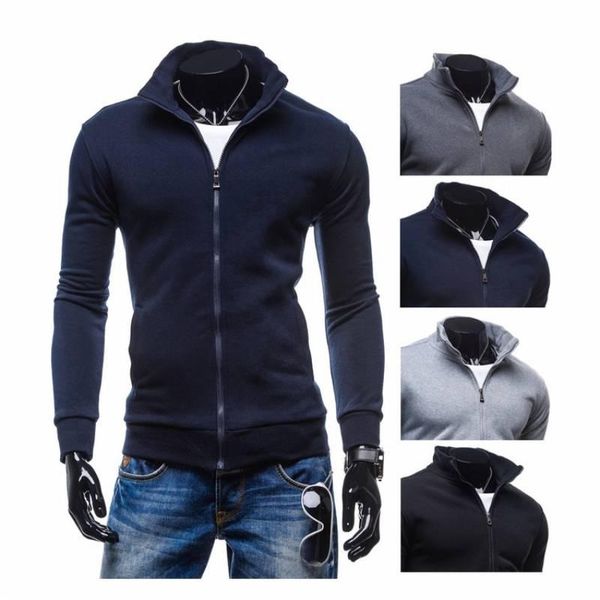 men's hoodies & sweatshirts 2021 autumn and winter stand collar retro solid color sports zipper casual cardigan, Black
men's hoodies & sweatshirts 2021 autumn and winter stand collar retro solid color sports zipper casual cardigan, Black