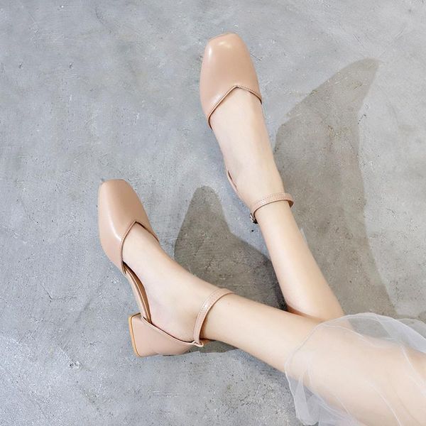 dress shoes 2021summer women's high heels solid color round toe square heel women breathable prom wedding leather, Black
dress shoes 2021summer women's high heels solid color round toe square heel women breathable prom wedding leather, Black