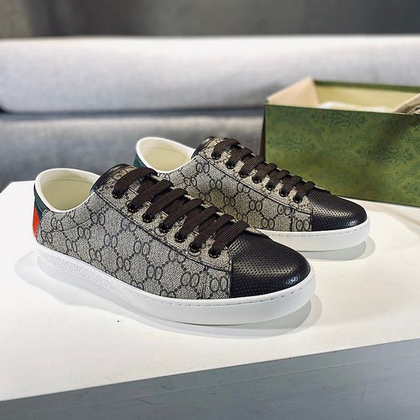 2021ss new arrival fashion men casual shoes luxury designer sneakers shoes genuine leather classic designer embroidered mens shoes, Black
2021ss new arrival fashion men casual shoes luxury designer sneakers shoes genuine leather classic designer embroidered mens shoes, Black