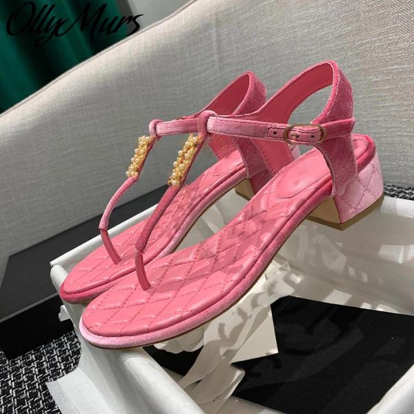 ollymurs summer velvet pearl beading sanddals ankle strap thick heel sandals shoes women zapatos mujer, Black
ollymurs summer velvet pearl beading sanddals ankle strap thick heel sandals shoes women zapatos mujer, Black