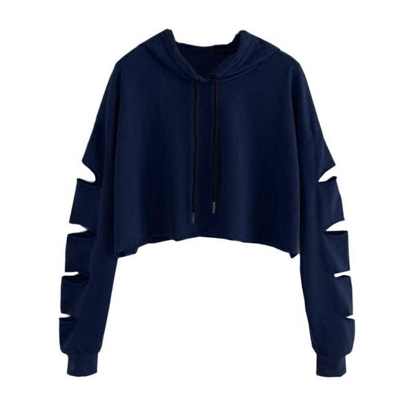 women's hoodies & sweatshirts harajuku fashion cropped hoodie pullovers women long sleeve kawaii clothes with holes female streetwear h, Black
women's hoodies & sweatshirts harajuku fashion cropped hoodie pullovers women long sleeve kawaii clothes with holes female streetwear h, Black