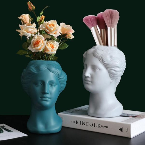 vases nordic home decoration resin vase makeup brush storage box living room statue sculpture flower pot art pen holder
vases nordic home decoration resin vase makeup brush storage box living room statue sculpture flower pot art pen holder
