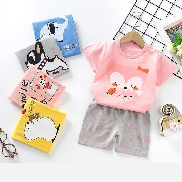 baby boys clothing sets cartoon print children short sleeved suit summer girls clothes kids cotton t shits shorts 2pcs, White
baby boys clothing sets cartoon print children short sleeved suit summer girls clothes kids cotton t shits shorts 2pcs, White